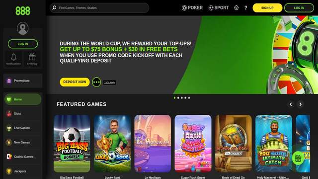 888sport casino screenshot